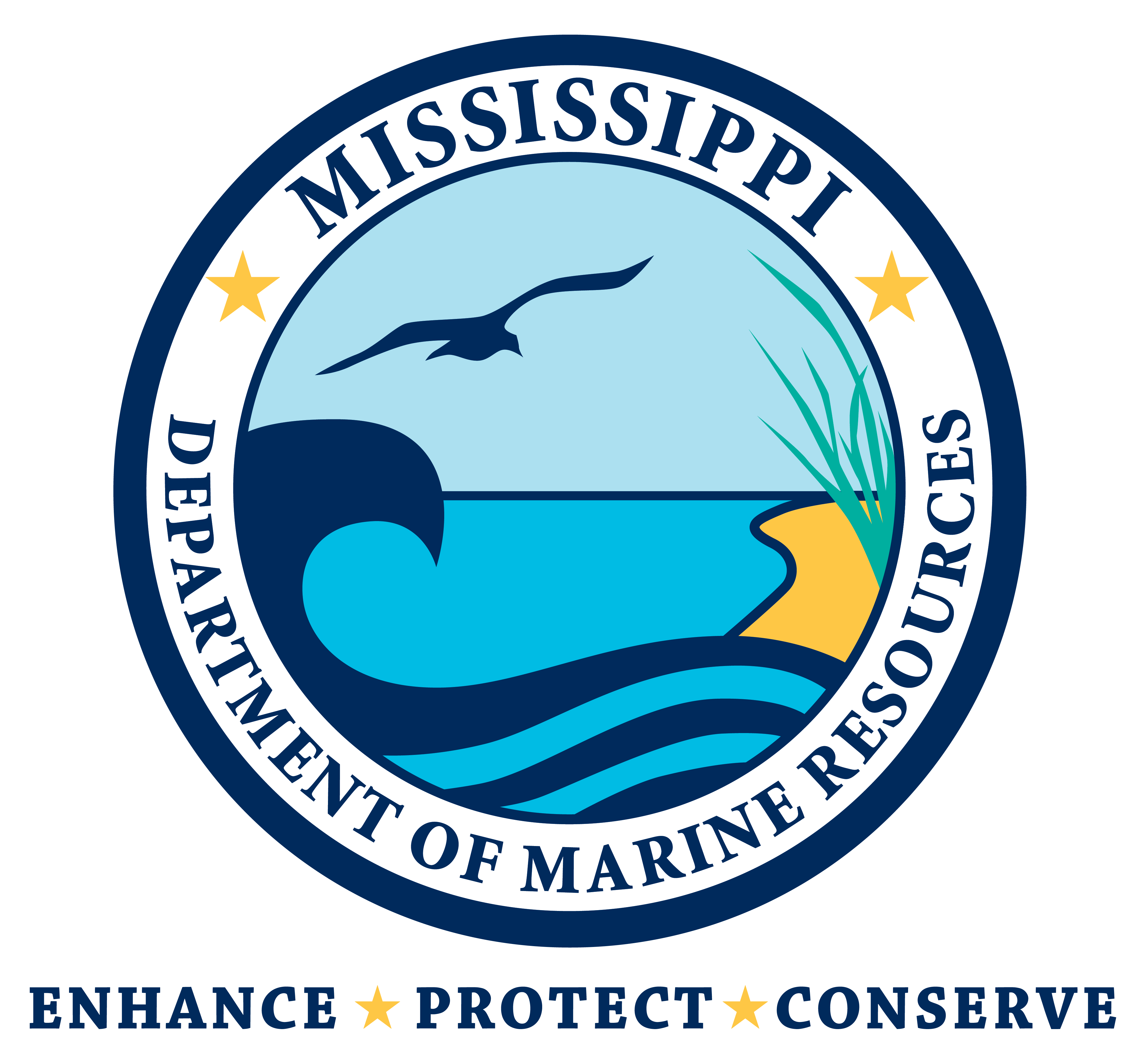 Mississippi Department of Marine Resources Logo